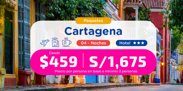 Paquetes a Cartagena
