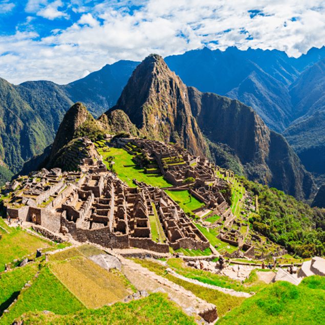 La ciudadela de Machu Picchu en Cusco Perú